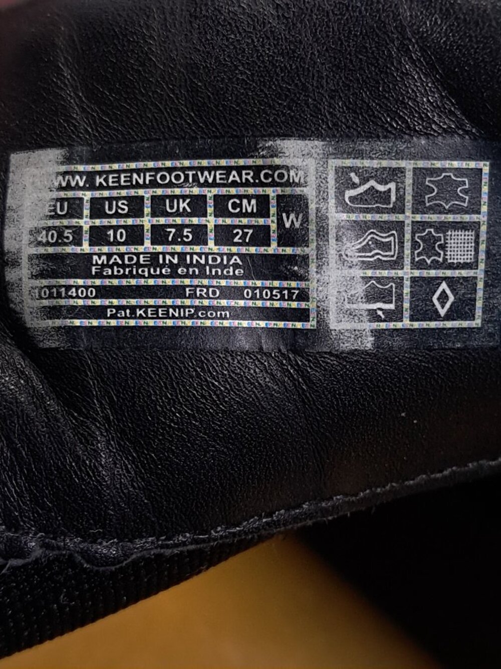 Keen Presidio Casual Shoes Women 10 Black Leather Walking Sneakers 1011400 - Picture 13 of 13